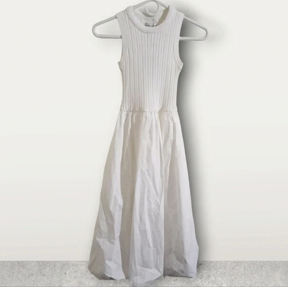 Urban Revivo Bubble Hem Midi Dress - Picture 3 of 5